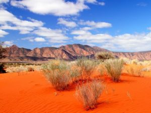 Красные пески пустын Виктории фото